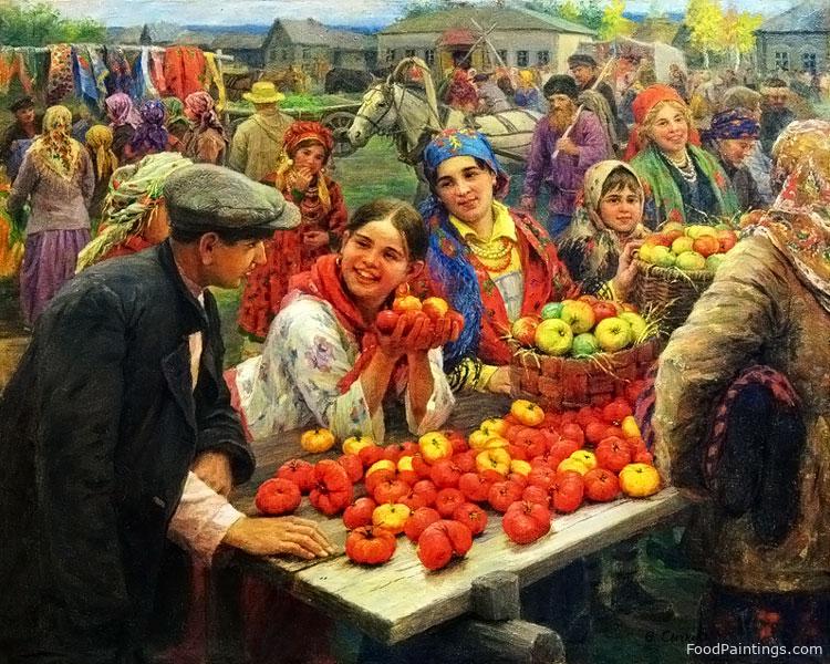 The Kolkhoz Market - Fedot Sychkov - 1936