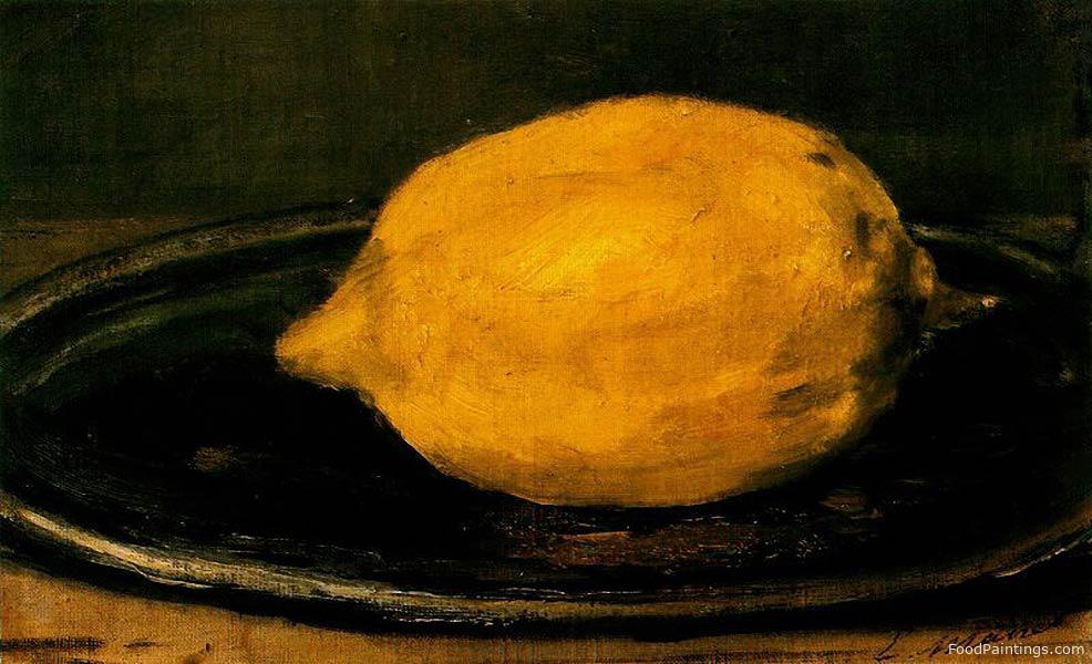 The Lemon - Edouard Manet - 1880