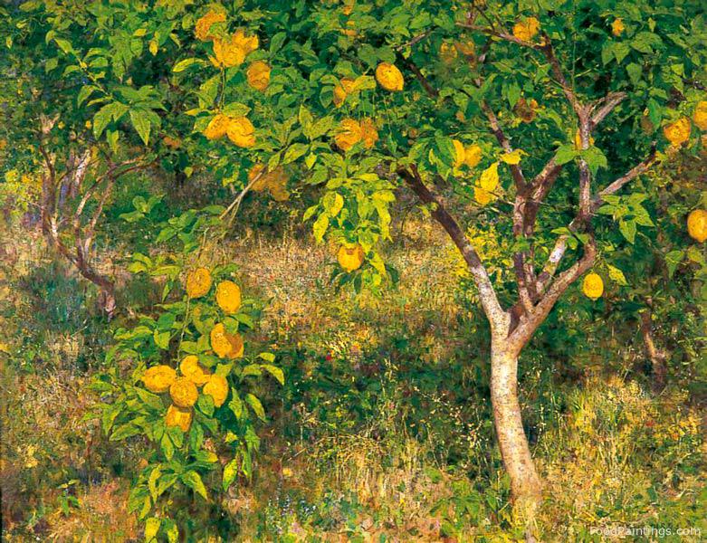 The Lemon Tree - Henry Scott Tuke