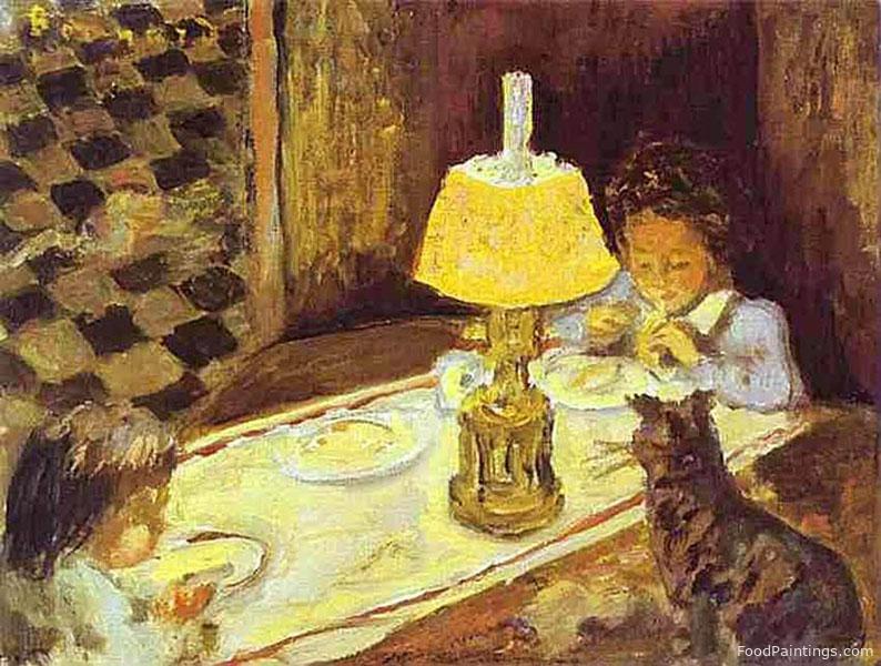 The Lunch of the Little Ones - Pierre Bonnard - c. 1897