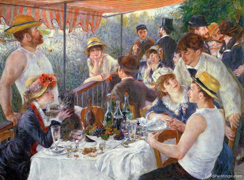 The Luncheon of the Boating Party - Pierre Auguste Renoir - 1881