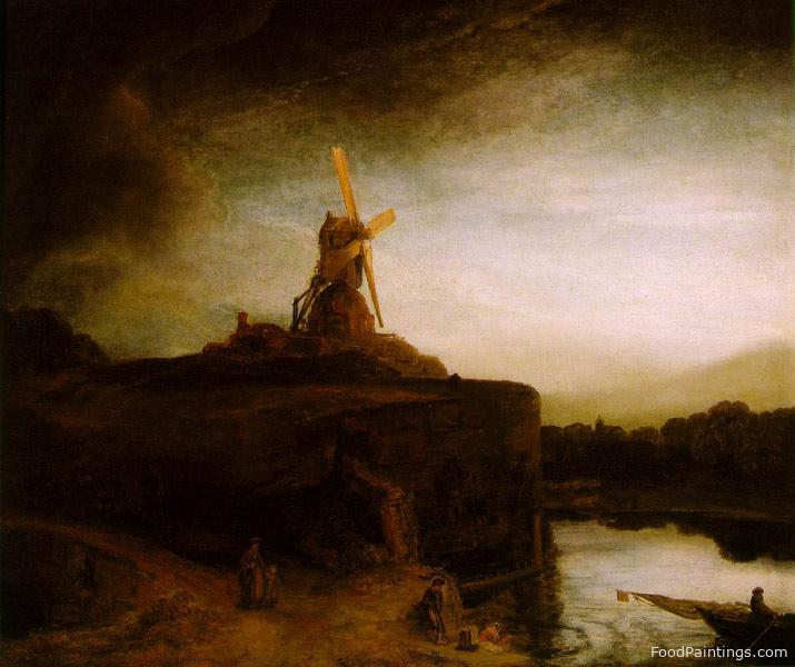 The Mill - Rembrandt - c. 1650