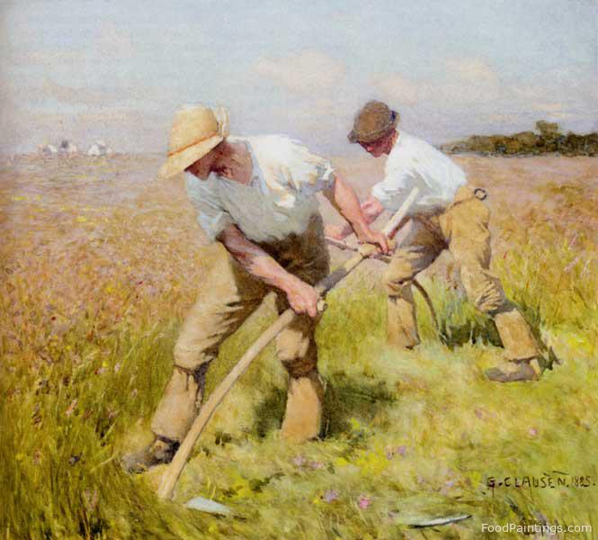 The Mowers - George Clausen - 1885