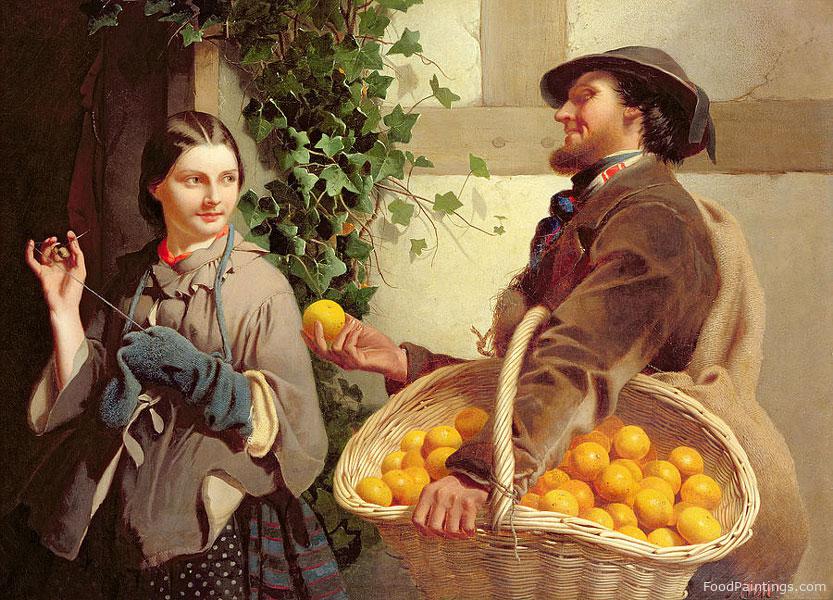 The Orange Seller - William Edward Millner