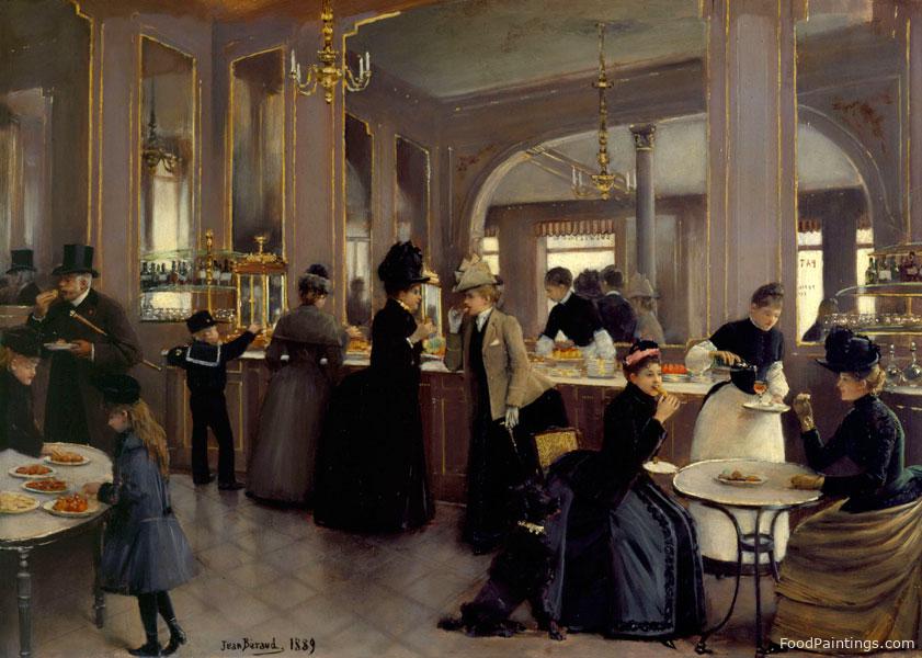 The Pastry Gloppe, Champs Elysees - Jean Beraud - 1889