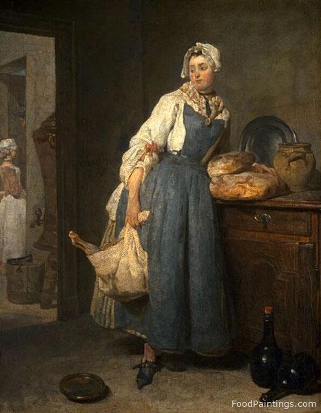 The Return from the Market - Jean Baptiste Simeon Chardin - 1738
