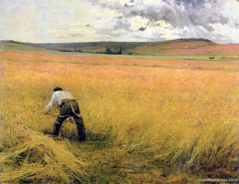 The Ripened Wheat - Jules Bastien Lepage - 1880