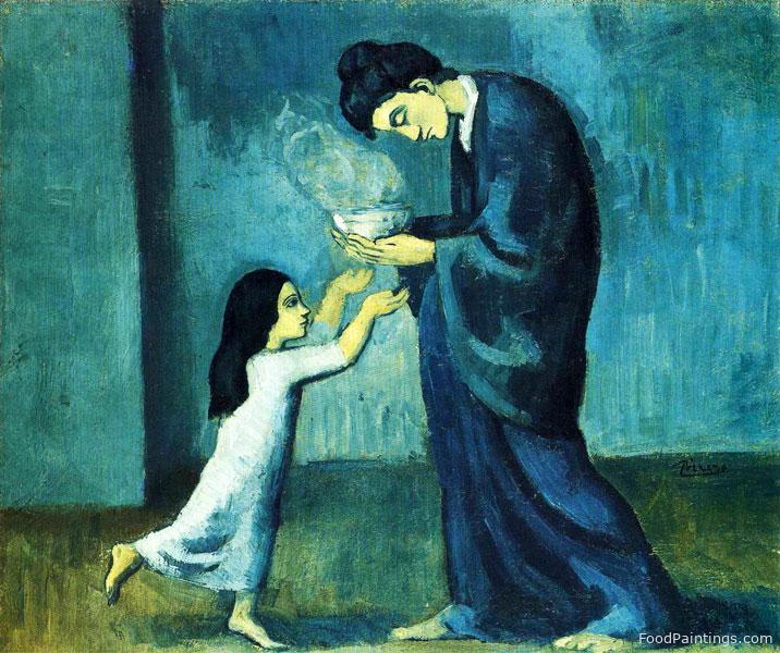 The Soup - Pablo Picasso - 1903
