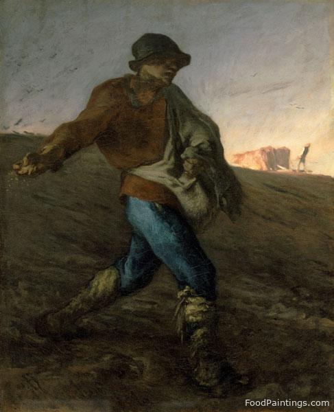 The Sower - Jean Francois Millet - 1850