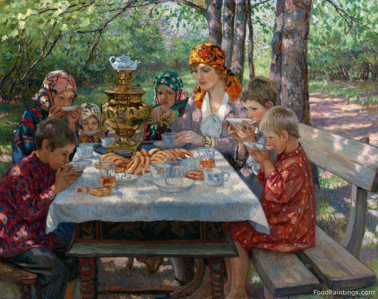 The Teacher's Guests - Nikolai Bogdanov Belsky