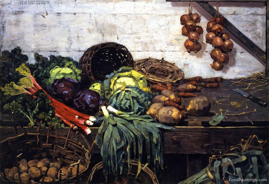 The Vegetable Stall - William York MacGregor - 1884