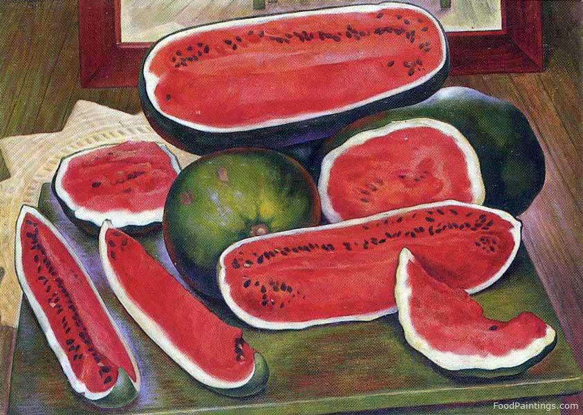 The Watermelons - Diego Rivera - 1957