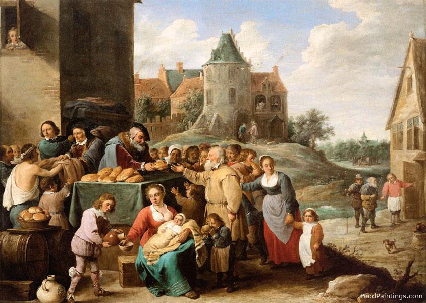 The Works of Mercy - David Teniers the Younger - c. 1640