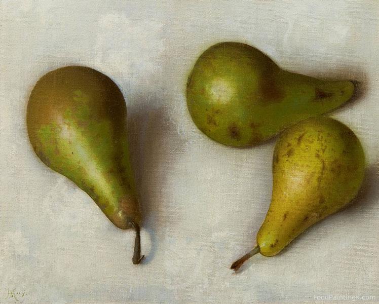 Three Pears - John Ignatius Henri van der Kooij