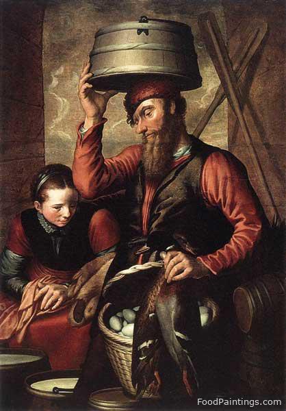 Vendor of Fowl - Pieter Aertsen - 1560
