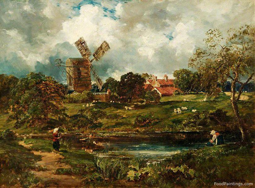 The Windmill - Herbert Hughes Stanton - 1890