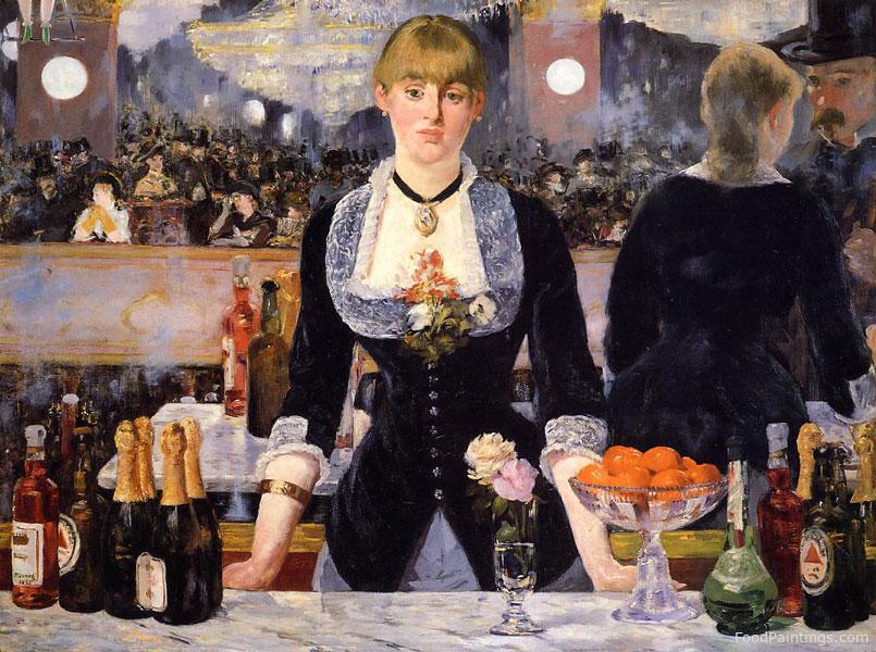 A Bar at the Folies Bergere - Edouard Manet - c. 1882