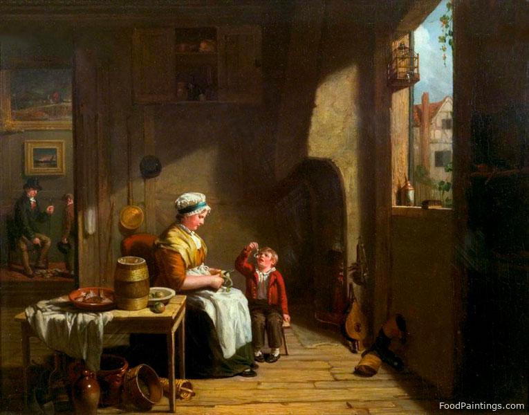 A Country Kitchen - William Collins - 1811