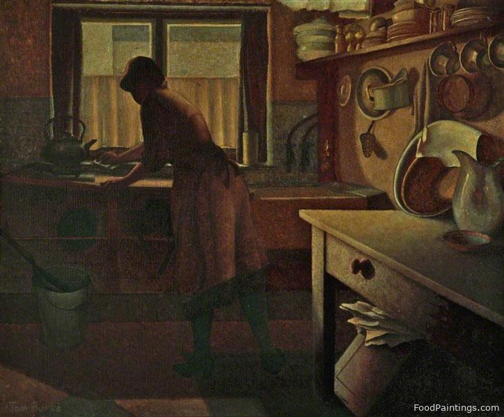 An Old Kitchen - Thomas Burke - c. 1925-1939