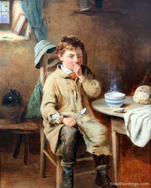 Boy in a Scullery - John Wells Smith
