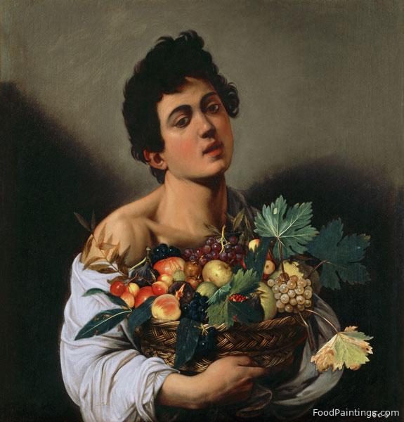 Boy with a Basket of Fruit - Caravaggio - c. 1593