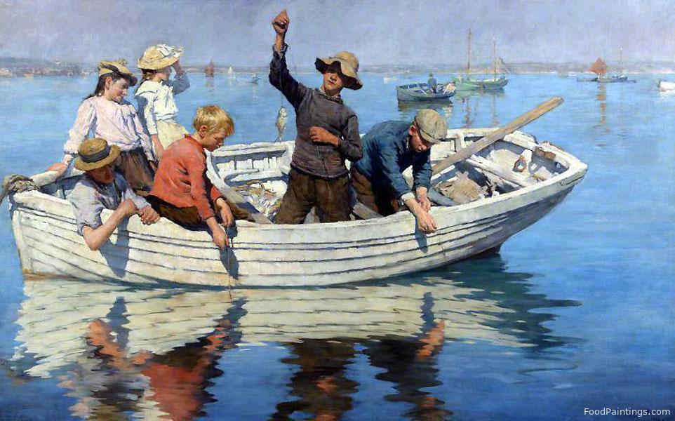 Chadding on Mont's Bay - Stanhope Alexander Forbes - 1902