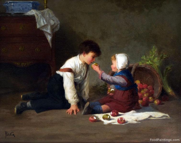 Children with Apples - Jean Paul Haag