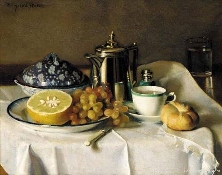 Continental Breakfast - Elizabeth Paxton - 1907
