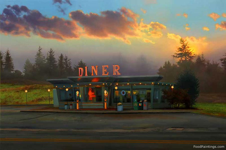 Diner at Sunrise - Scott Prior - 2012