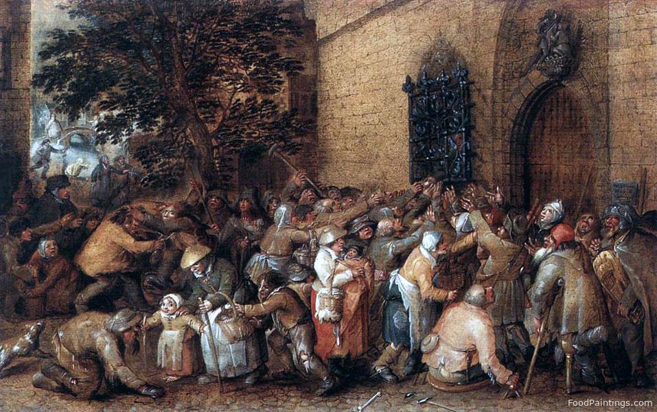 Distribution of Loaves to the Poor - David Vinckboons