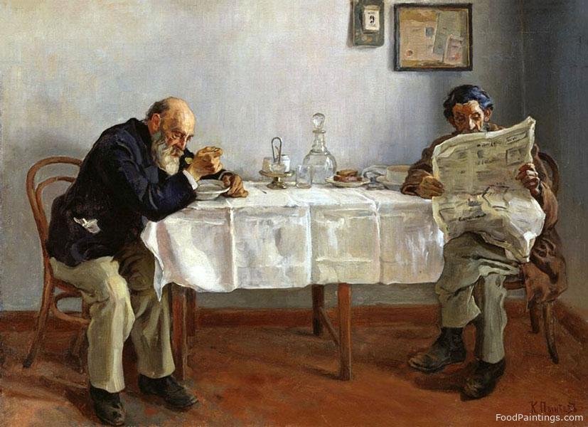 Eating Alone - Konstantin Petrovich Pyneev