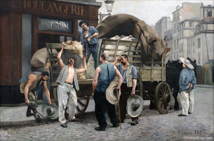 Flour Carriers, Paris - Louis Robert Carrier Belleuse - 1885