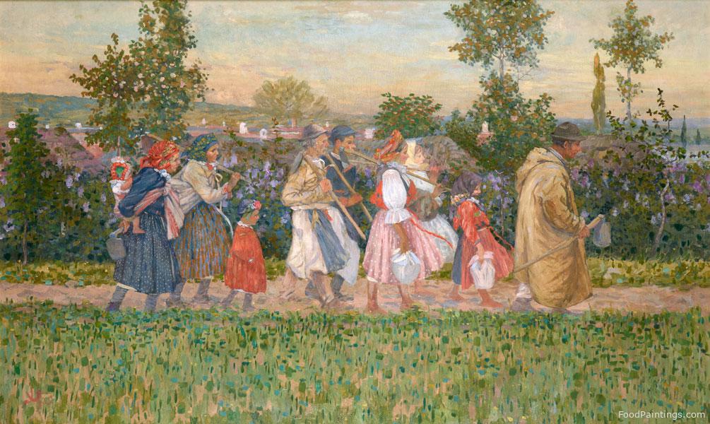 Going to the Fields - Joza Uprka - 1905