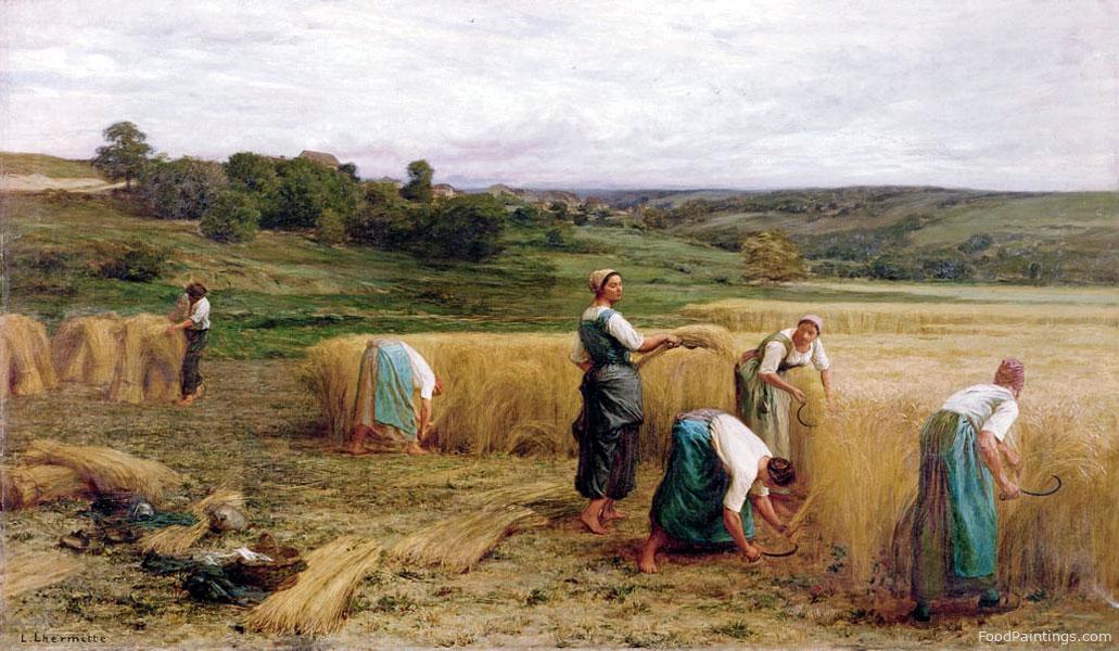 Harvest - Leon Augustin Lhermitte - 1874