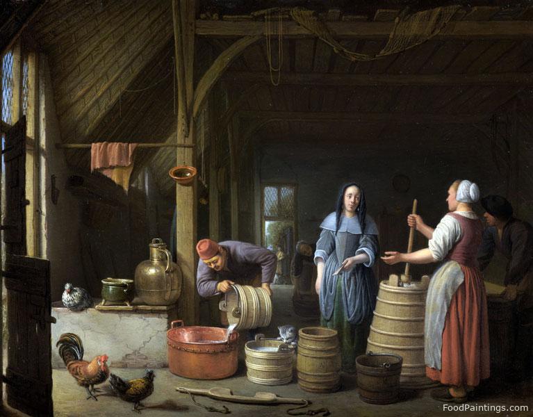 Home Milk Processing - Hendrik Martensz Sorgh - 1664