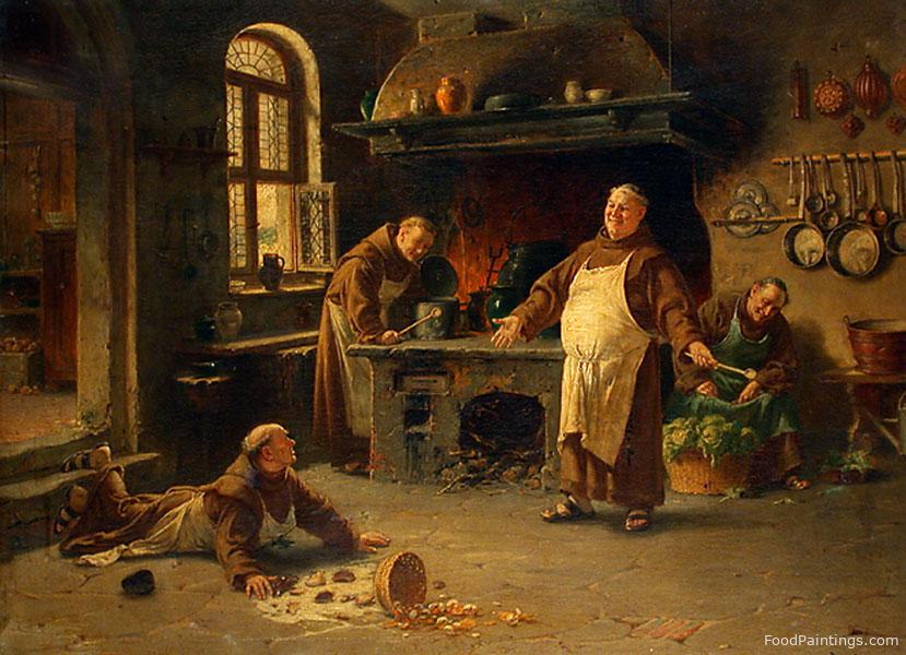 In the Cloister’s Kitchen - Adolf Humborg