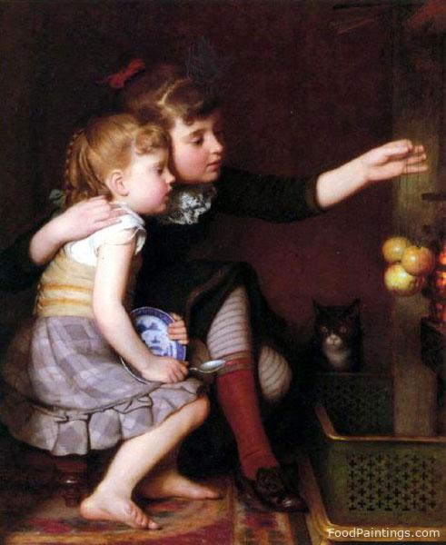 One for Mommy, One for Me - Seymour Joseph Guy - 1881