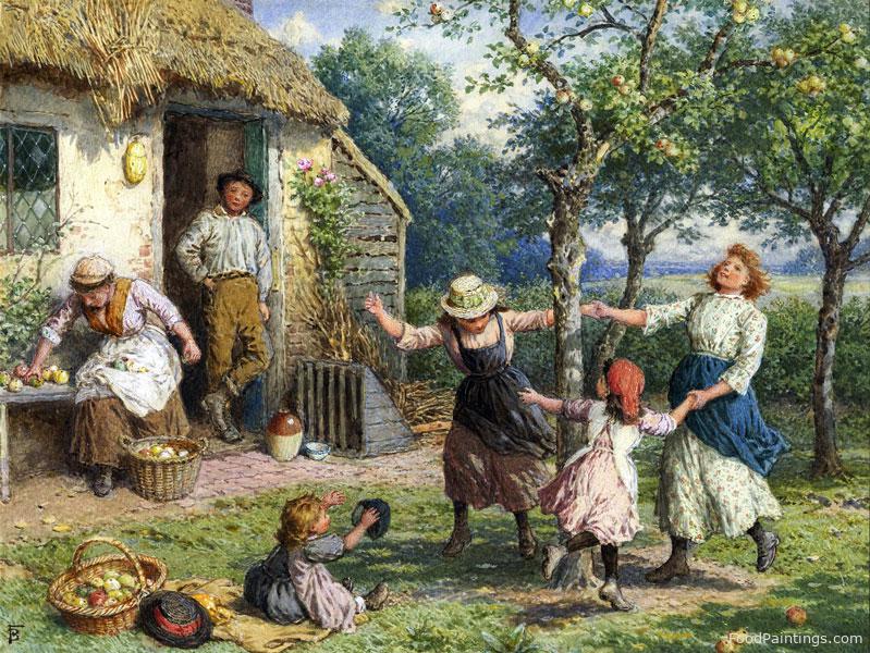 Ring a Ring a Roses (Apple Harvest) - Myles Birket Foster