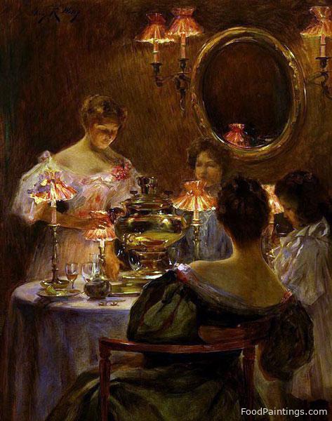 Russian Tea - Irving Ramsey Wiles - 1896