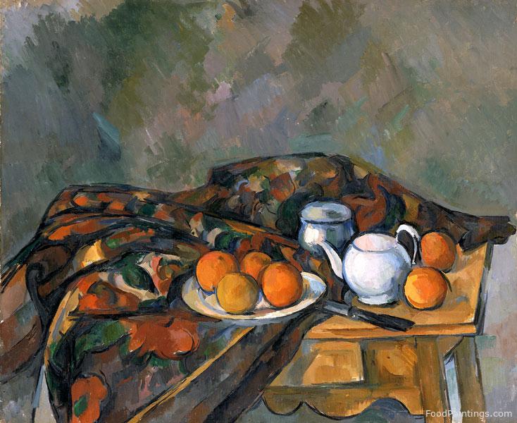 Still Life with Teapot - Paul Cezanne - c. 1902-1906