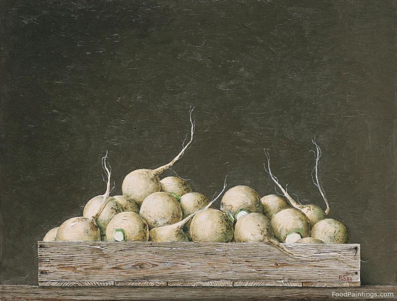 Still Life with Turnips - Philip von Schantz - 1983