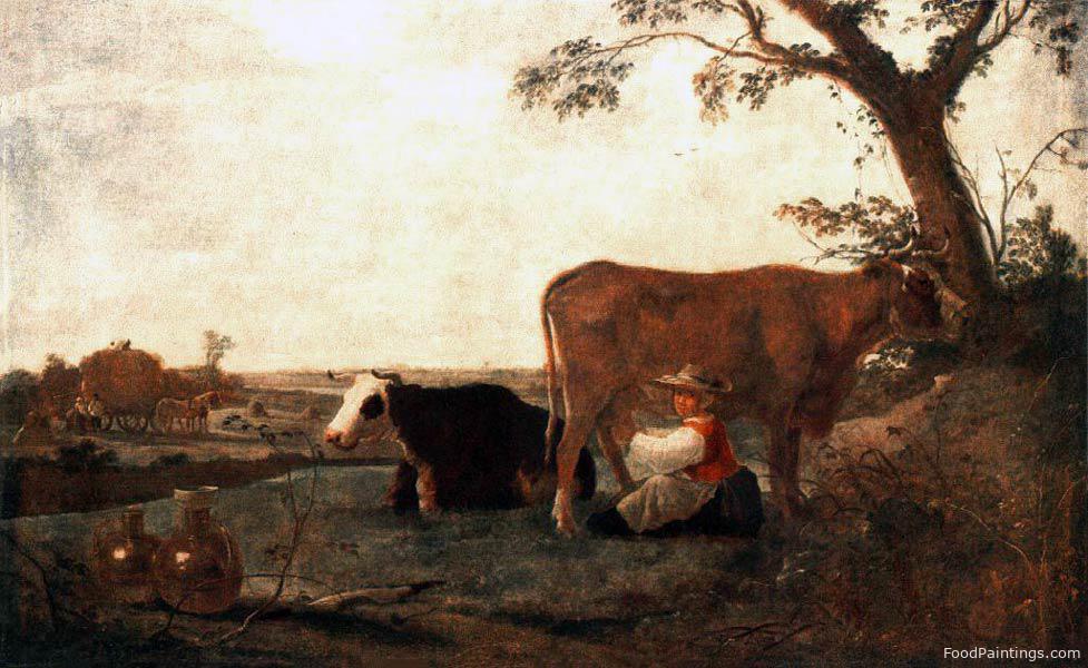 The Dairy Maid - Aelbert Cuyp