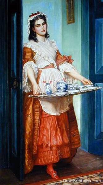 The Dish of Tea - Valentine Cameron Prinsep