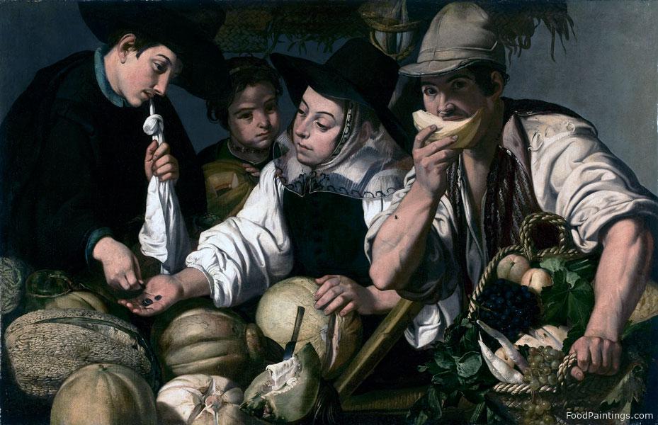 The Fruit Vendors - Jeronimo Jacinto de Espinosa - c. 1650