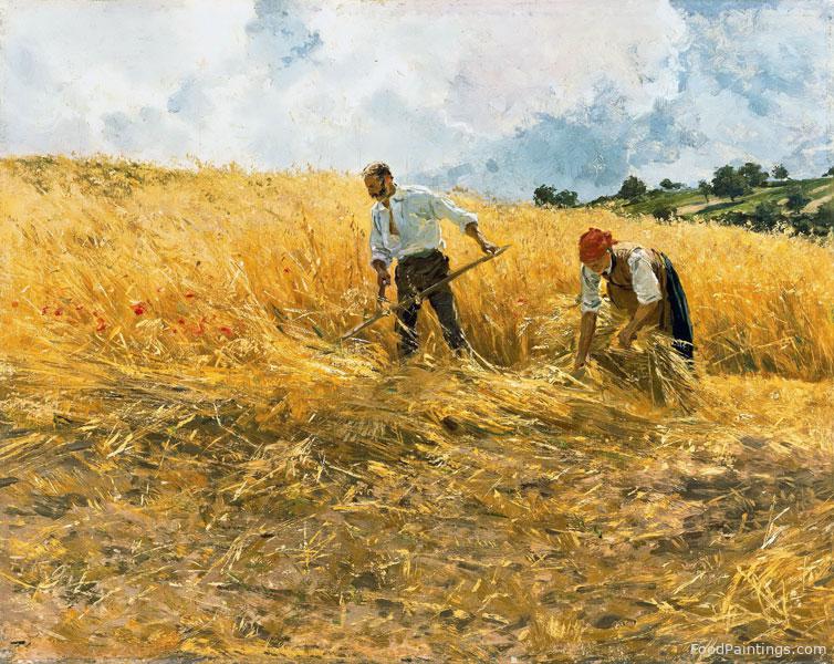The Harvest - Friedrich Kallmorgen