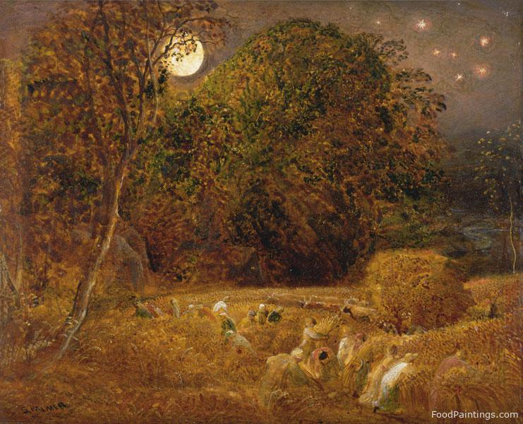 The Harvest Moon - Samuel Palmer - c. 1833