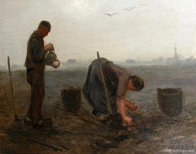 The Potato Harvesters - Hendrik de Court Onderwater
