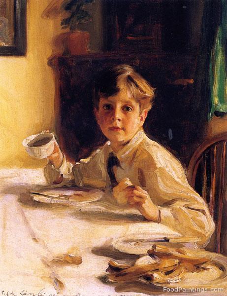 'Top o' the Morning: Stephen, the Artist's Second Son - Philip de Laszlo - 1912