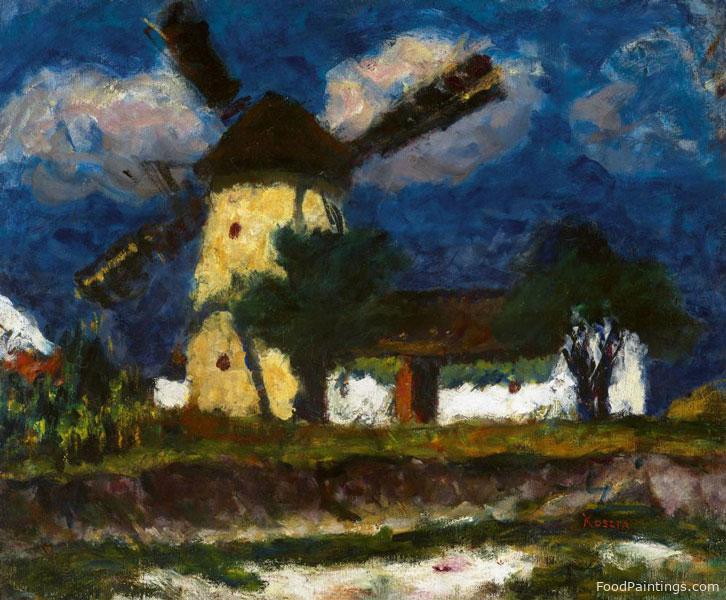 Windmill - Jozsef Koszta - c. 1920