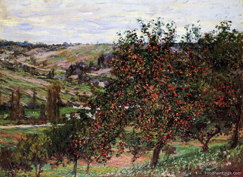 Apple Trees near Vetheuil - Claude Monet - 1878